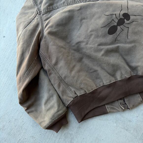 Carhartt J14 CHT brown Santa Fe work wear jacket - Picture 7 of 8